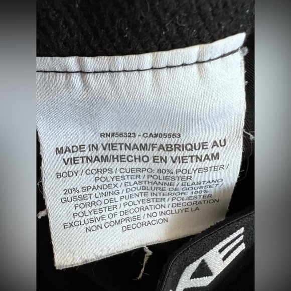 Nike Leggings Womens Sz‎ Small Black Pro Fitted Capri Pants Workout Gym - Picture 5 of 9